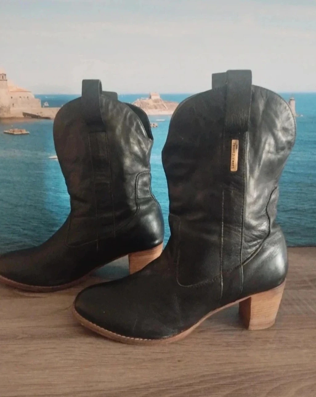 Botas femininas pretas les tropéziennes P38 – photo 2